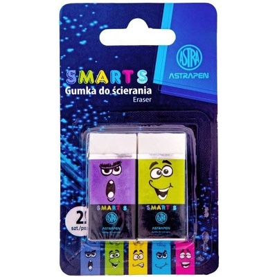 ASTRA Smart biela guma veľ.S blister mix farieb 403022015 2 ks
