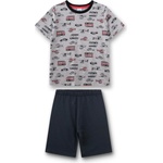 Sanetta Детско ежедневно термо бельо Sanetta Kid's Pyjama 1/2 233739 Everyday base layer - Bright Grey Melange - размер 92 (EU) (714-1820-0111)