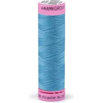 Polyesterová nit Amann ASPO 120 jeans modrá 0273 návin 100 m