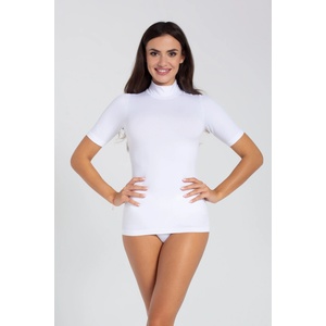 Gatta Bodywear Дамска поло блуза, бялаeh-1042-white - Черен, размер s