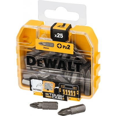 sada bitů DeWalt DT71521 25 KS PZ2 BITOV