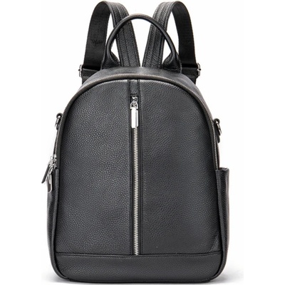 DELIS Дамска раница Delis, Alizeh GT2559, естествена кожа, черна (GT2559)