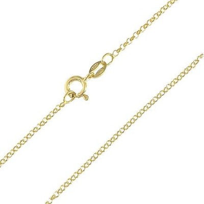 Infinity Silver Stříbrný pozlacený řetízek rolo 1425020G55