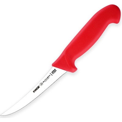 Pirge Řeznický vykosťovací SEMI FLEXI nůž 130 mm German červený, BUTCHER'S