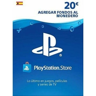 PlayStation predplatená karta 20 € ES