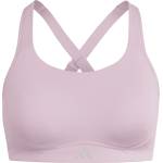 adidas Дамски спортен сутиен adidas Women's Optime HS Bra Sports bra - Preloved Fig - размер XL (114-3923-0115)