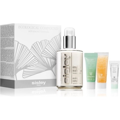 Sisley Ecological Compound Ecological Compound advanced formula 125 ml + Hydra-Global anti age hydration 10 ml + Buff And Wash Facial Gel 10 ml + Eye Contour Mask 2 ml dárková sada