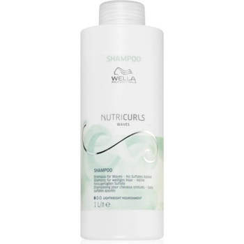 Image 1 of Wella Nutricurls Waves хидратиращ шампоан за чуплива коса 1000ml