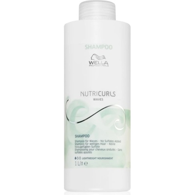 Wella Nutricurls Waves хидратиращ шампоан за чуплива коса 1000ml