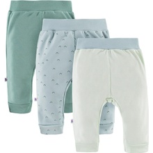 Eevi Detské tepláky GOOD DAY 3ks zelené