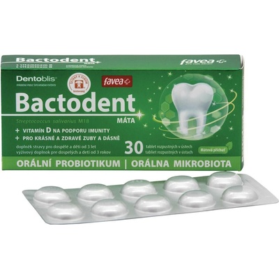 Favea Bactodent máta 30 tablet