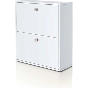 Bogdan Furniture G Шкаф за обувки Мебели Богдан 210-bm, бяло - bogdanmebel