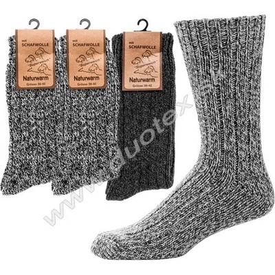 SOCKS4FUN Zimné ponožky W-6579-1 k.1
