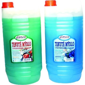 Florea tekuté mýdlo modre s panthenolem 5 l
