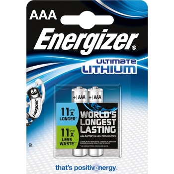 Energizer Ultimate Lithium AAA 2ks 35032912