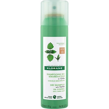 Klorane Kopřiva suchý šampon na mastné vlasy 50 ml