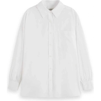 Scotch & Soda Риза с дълъг ръкав Scotch & Soda 179218 long sleeve shirt - White