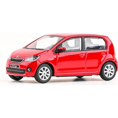 Škoda Citigo 5dveřové (2012) - Červená Tornado 1:43 Abrex