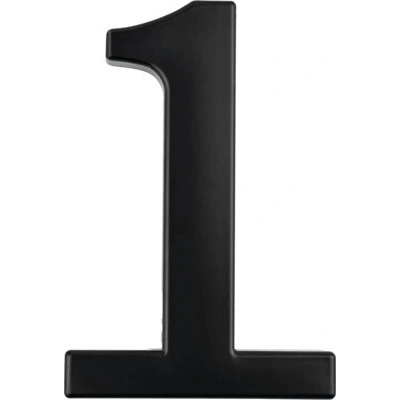 Číslica "1", výška 10cm, čierna
