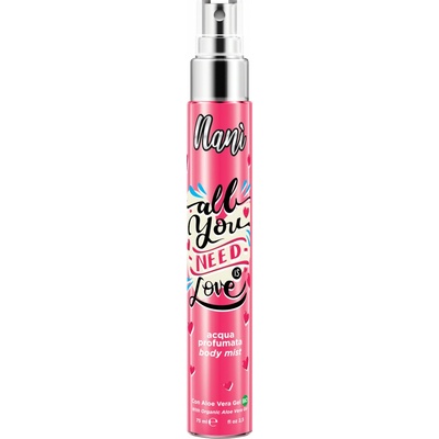 Naní Tělová mlha All you need is LOVE 75 ml