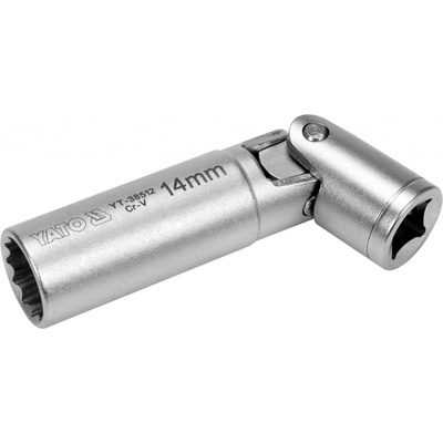 YATO YT-38512 Nástavec na svíčky s kloubem 3/8" 14 mm – Sleviste.cz