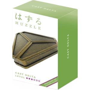 Hanayama Метален логически пъзел Hanayama - Cast Puzzle Delta Huzzle (515037)
