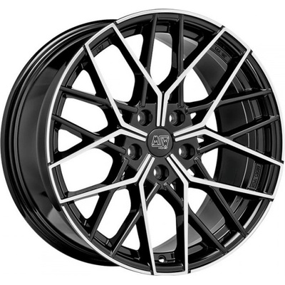 MSW 74 8x19 5x112 ET35 gloss black polished