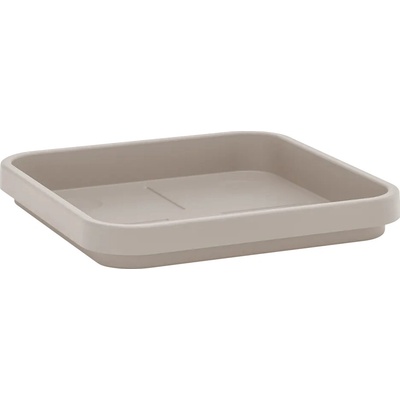 Geli Viva Square Miska pod květináč, 45,5 × 45,5 × 6,4 cm, plast, písková 67104516