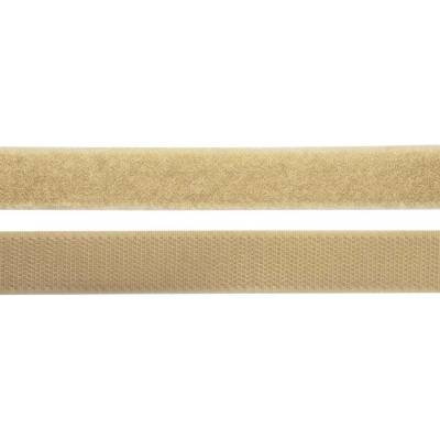 Pro Háčkování Suchý zip, 20 mm, komplet nugátová