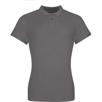 Just Polos The 100 polo dřevěné uhlí šedé
