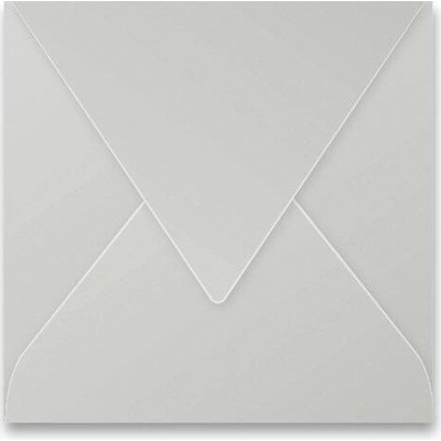 Obálka 165x165mm - stříbrná