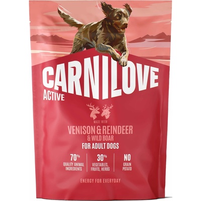 Carnilove Active Adult All Venison & Reindeer & Wild Boar 1,5 kg
