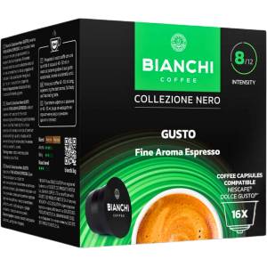 Bianchi Кафе капсули Bianchi Gusto Fine Aroma Espresso Dolce Gusto, 16бр