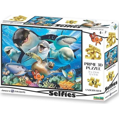 PRIME 3D Podvodní selfie 3D 63 dielov