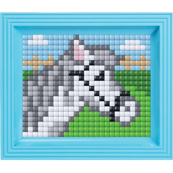 Image 1 of Pixelhobby Мозайка с рамка и пиксели XL, Pixelhobby - Кон (12069)