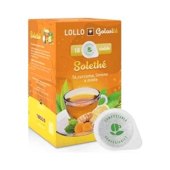 18 бр. чай на фитър дози lollo s0lethe (чай с лимон, куркума и мед)