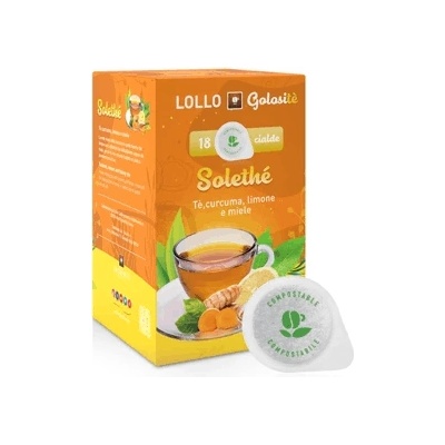 18 бр. чай на фитър дози lollo s0lethe (чай с лимон, куркума и мед)