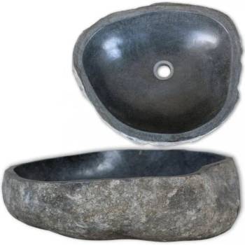 Image 1 of vidaXL 37-46 cm river stone (146213)
