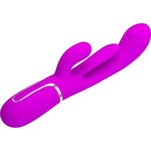 Pretty Love Shania Triple Rabbit Vibrator Pink