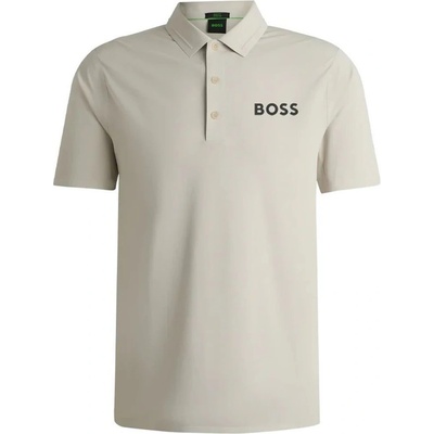 Boss x Matteo Berrettini Slim-Fit With UV Protection Béžový