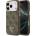 GUESS PU Leather 4G Strass Triangle Logo Gold Frame MagSafe Задний Чехол за iPhone 17 Pro Brown Guess | Kafyav | МЪЖЕ | UNI