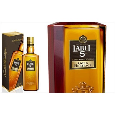 LABEL 5 GOLD HERITAGE 40% 0,7 l (karton)