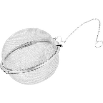 Elekom Цедка за чай ek-t004-5, Диаметър 5, 3 см, Висококачествена неръждаема стомана (ek-t004-5)