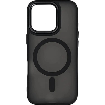 HQWear Моден калъф, съвместим с MagSafe за iPhone 17 Air - черен (5907769380488)