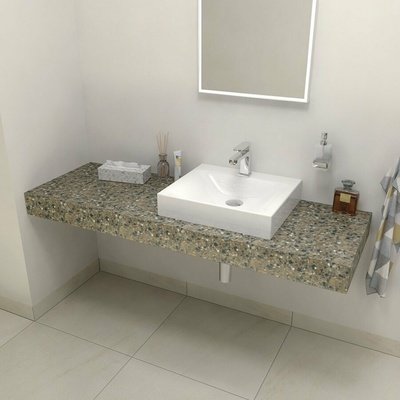 Sapho TAILOR doska 140x50 cm, prevedenie límca R TR140R