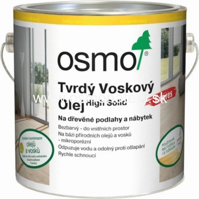 Osmo 3362 Tvrdý voskový olej Expres 2,5 l Bezfarebný matný