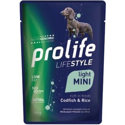 Zoodiaco Prolife Dog Lifestyle Light Mini Treska s rýží 100 g