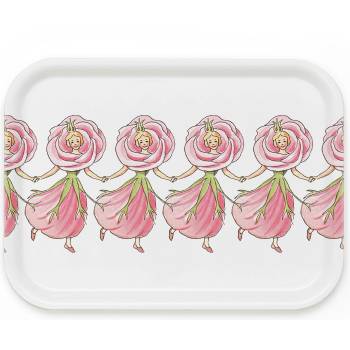 Design House Stockholm Elsa Beskow Rose Табла за сервиране, 20 x 27 см (3039-0100)