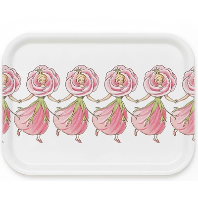 Design House Stockholm Elsa Beskow Rose Табла за сервиране, 20 x 27 см (3039-0100)