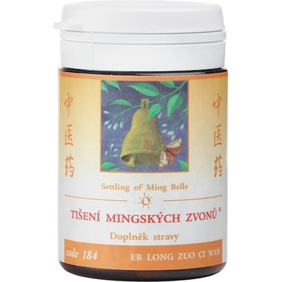TCM Herbs TÍŠENIE MINGSKÝCH ZVONOV ER LONG ZUO CI WAN 100 tabliet 30 g